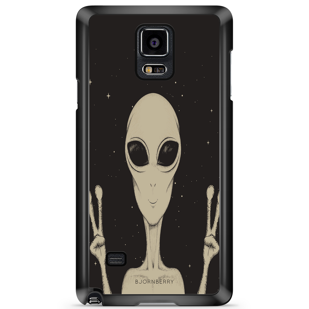 Samsung Galaxy Note 4 Case - Peace Alien
