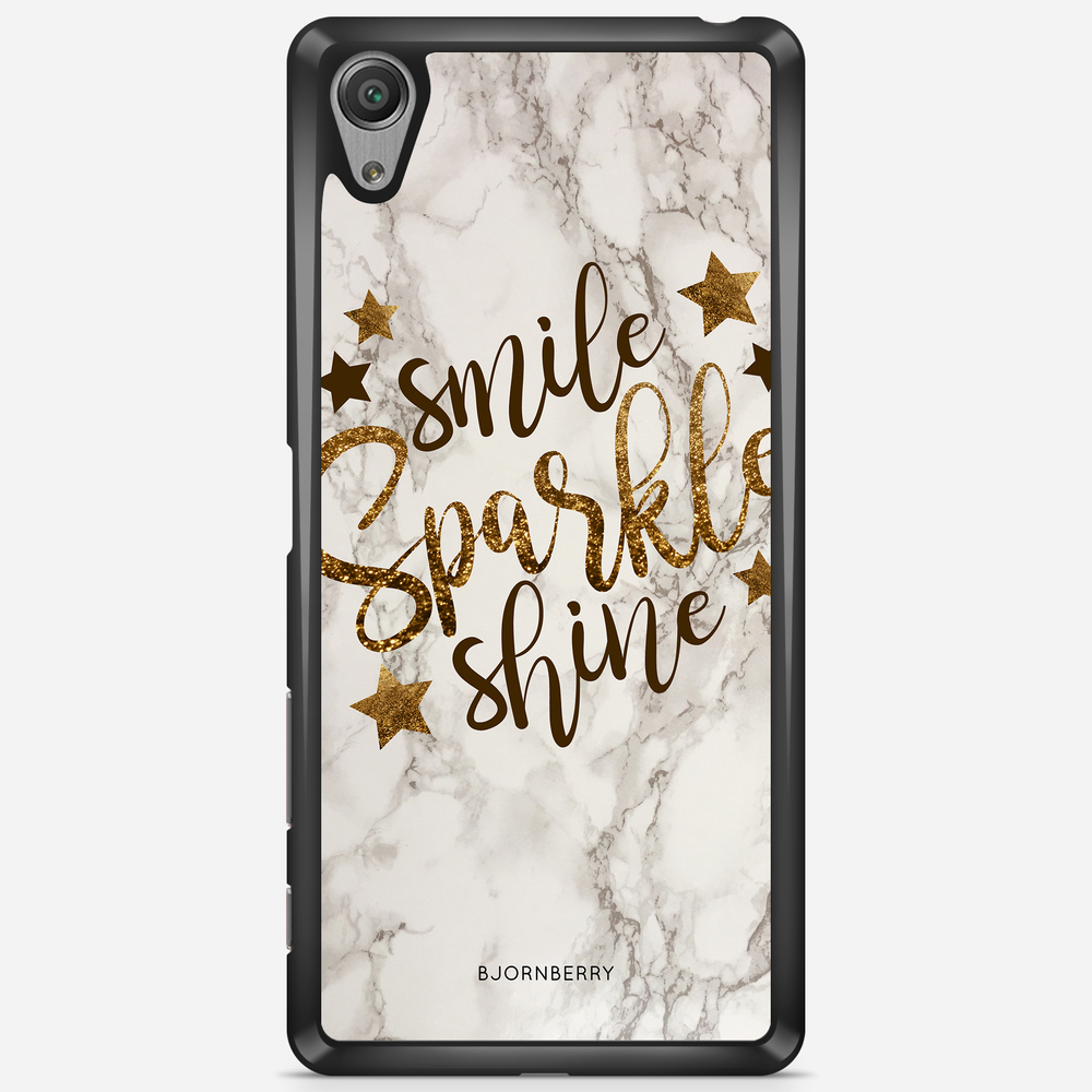 Sony Xperia X Performance Case - Smile,Sparkle,Shine
