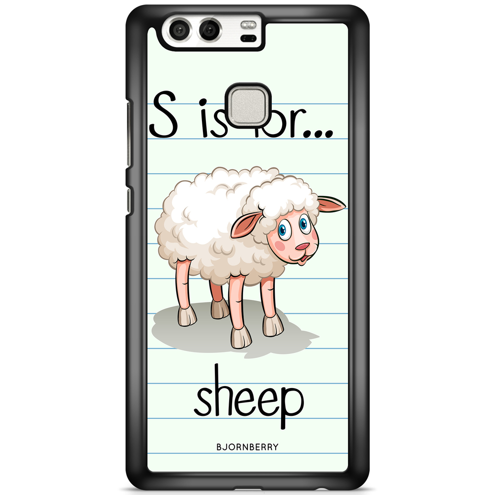 Huawei P9 Case - S is for Sheep