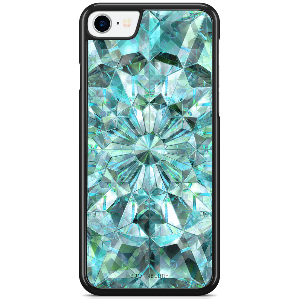 iPhone 8 / iPhone SE (2022/2020) Case - Green Crystals