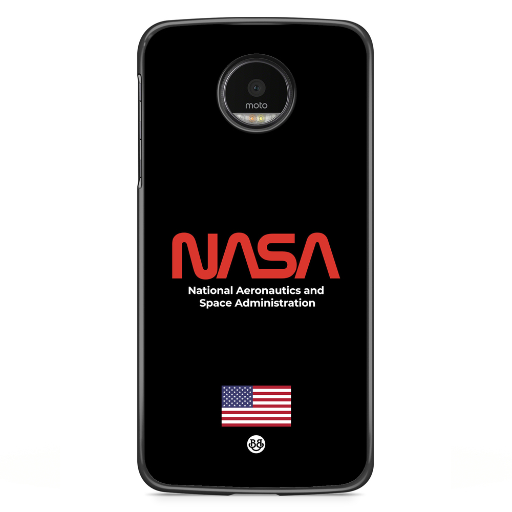 Motorola Moto G5S Plus Case - NASA Worm Black