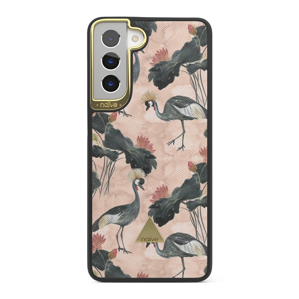 Naive Samsung Galaxy S21 Case - Crowned Bird