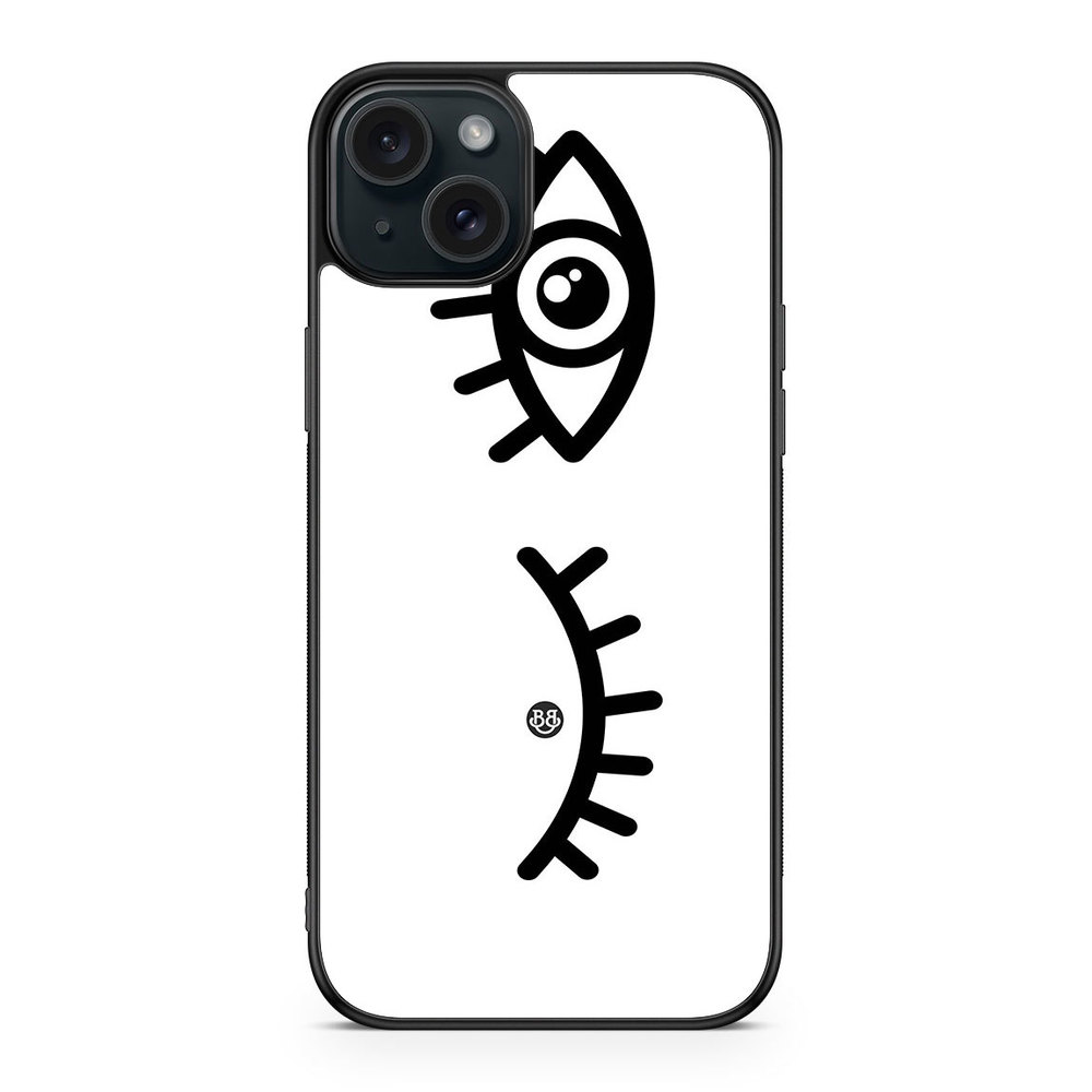 iPhone 15 Plus Case - Black Eyes