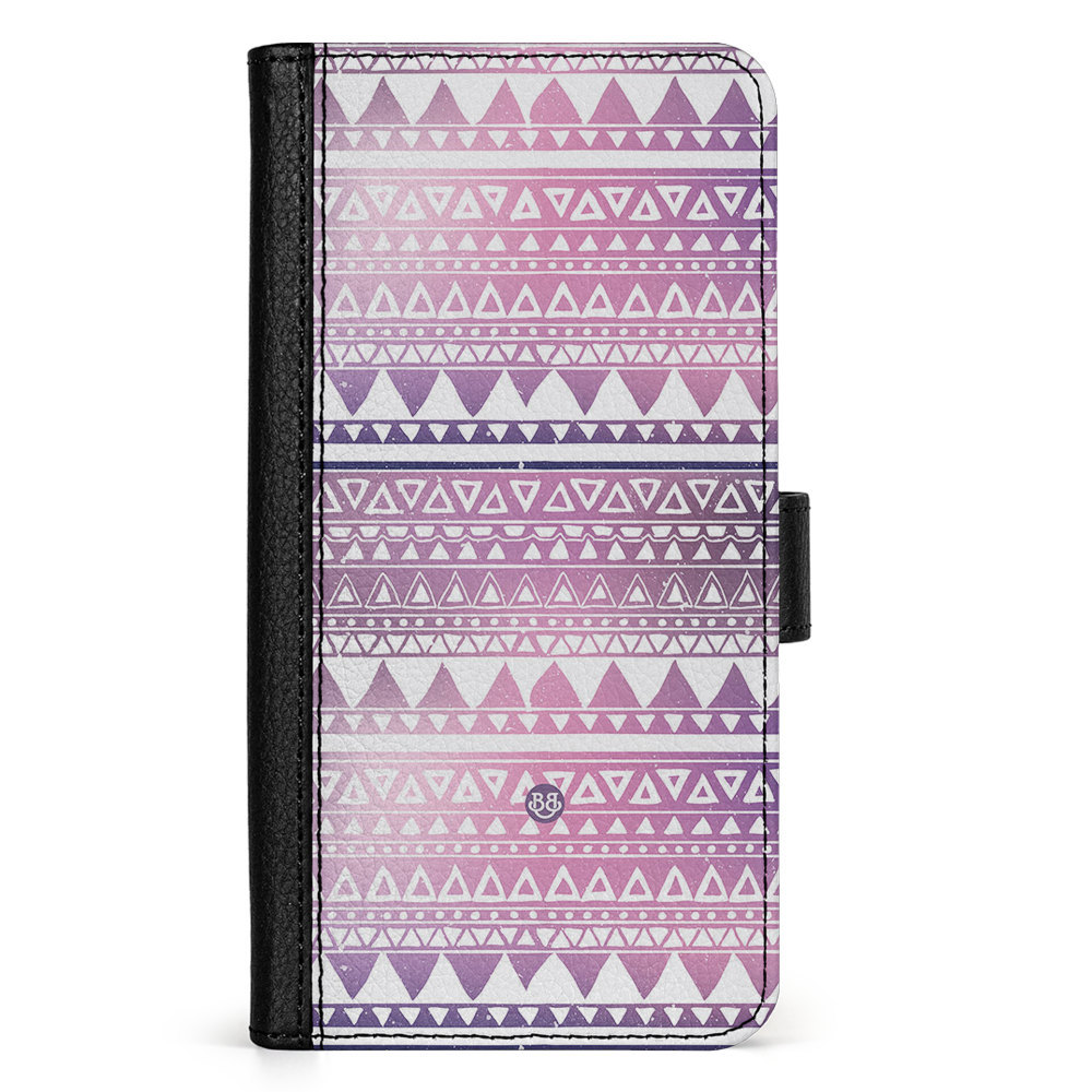 Doro 8050 Wallet Case - Purple Aztec