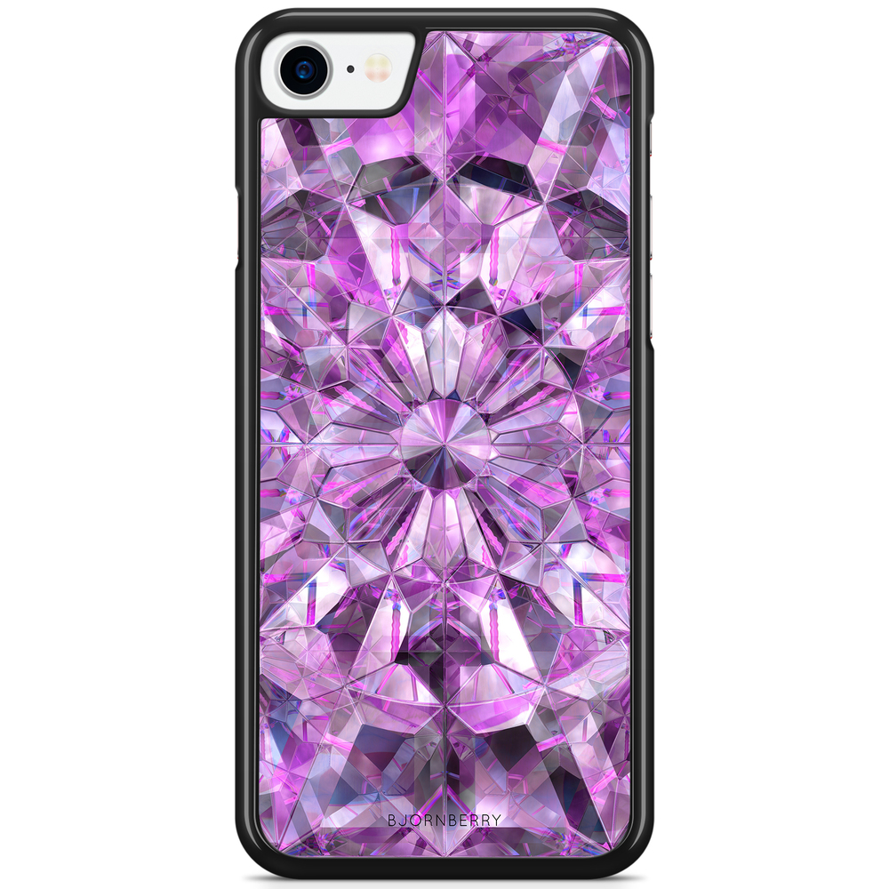 iPhone 8 / iPhone SE (2022/2020) Case - Purple Crystals