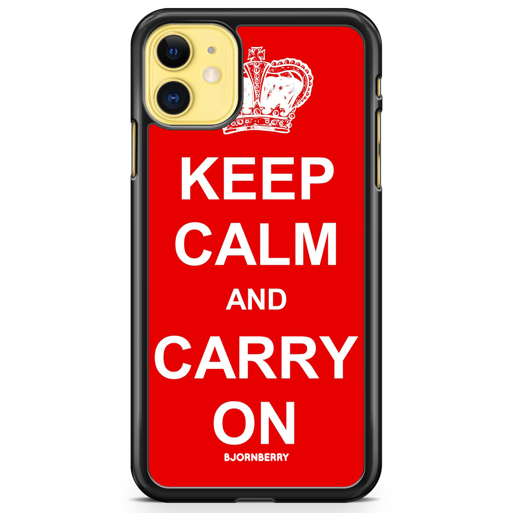 iPhone 11 Case - Keep calm carry on
