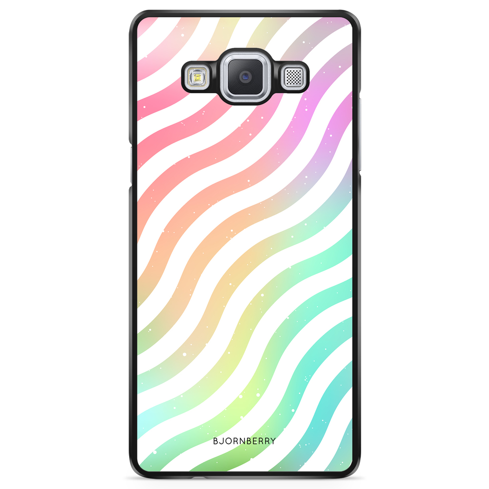 Samsung Galaxy A5 (2015) Case - Wavy Rainbow