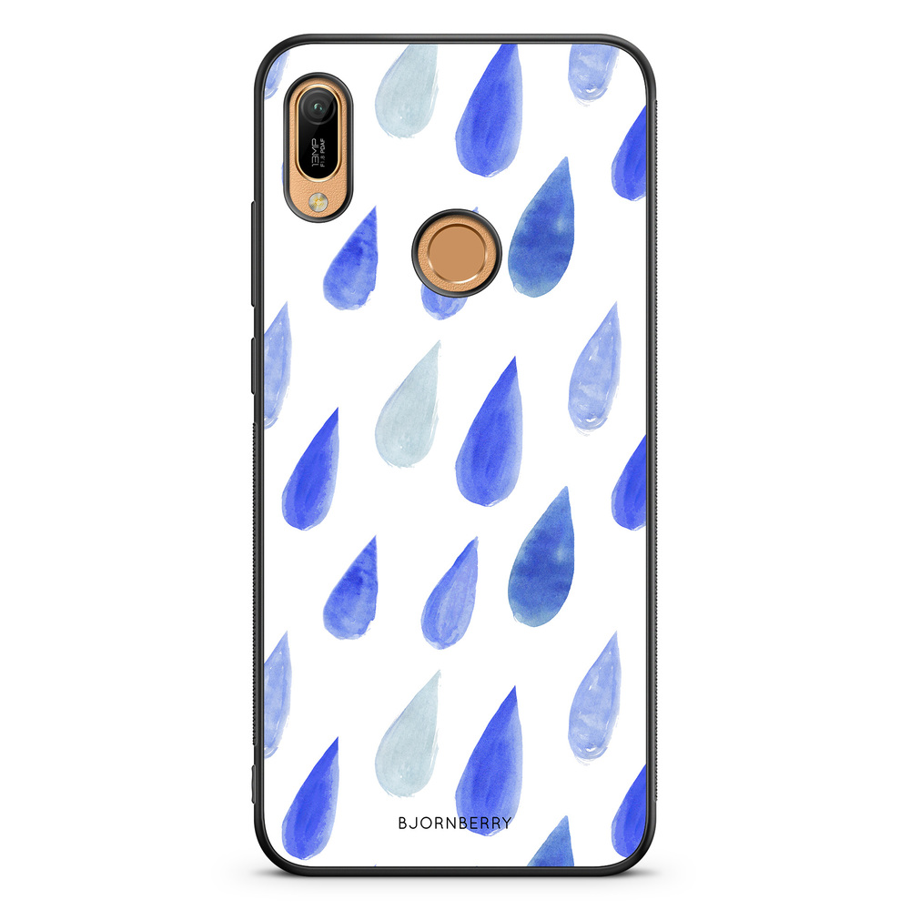 Huawei Y6 2019 Case - Watercolor Rain
