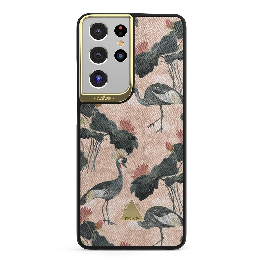 Naive Samsung Galaxy S21 Ultra Case - Crowned Bird