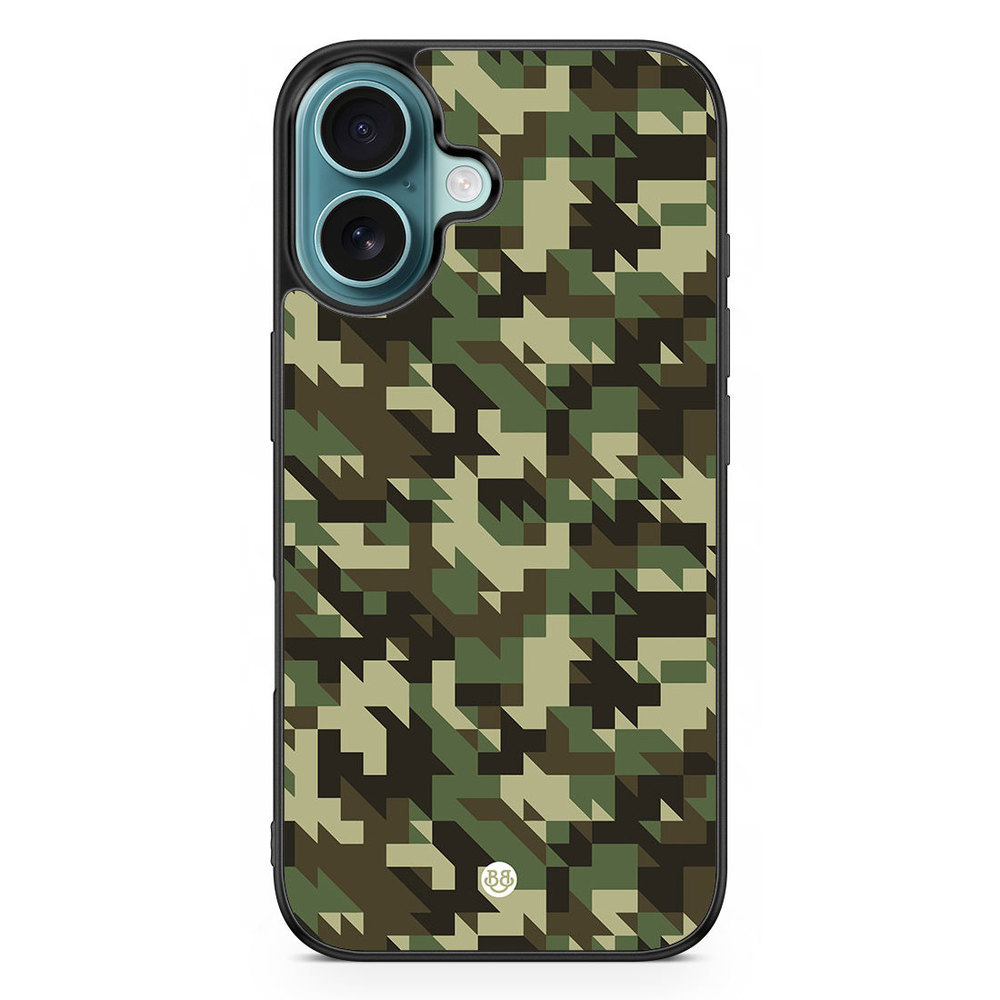 iPhone 16 Case - Houndstooth Camo