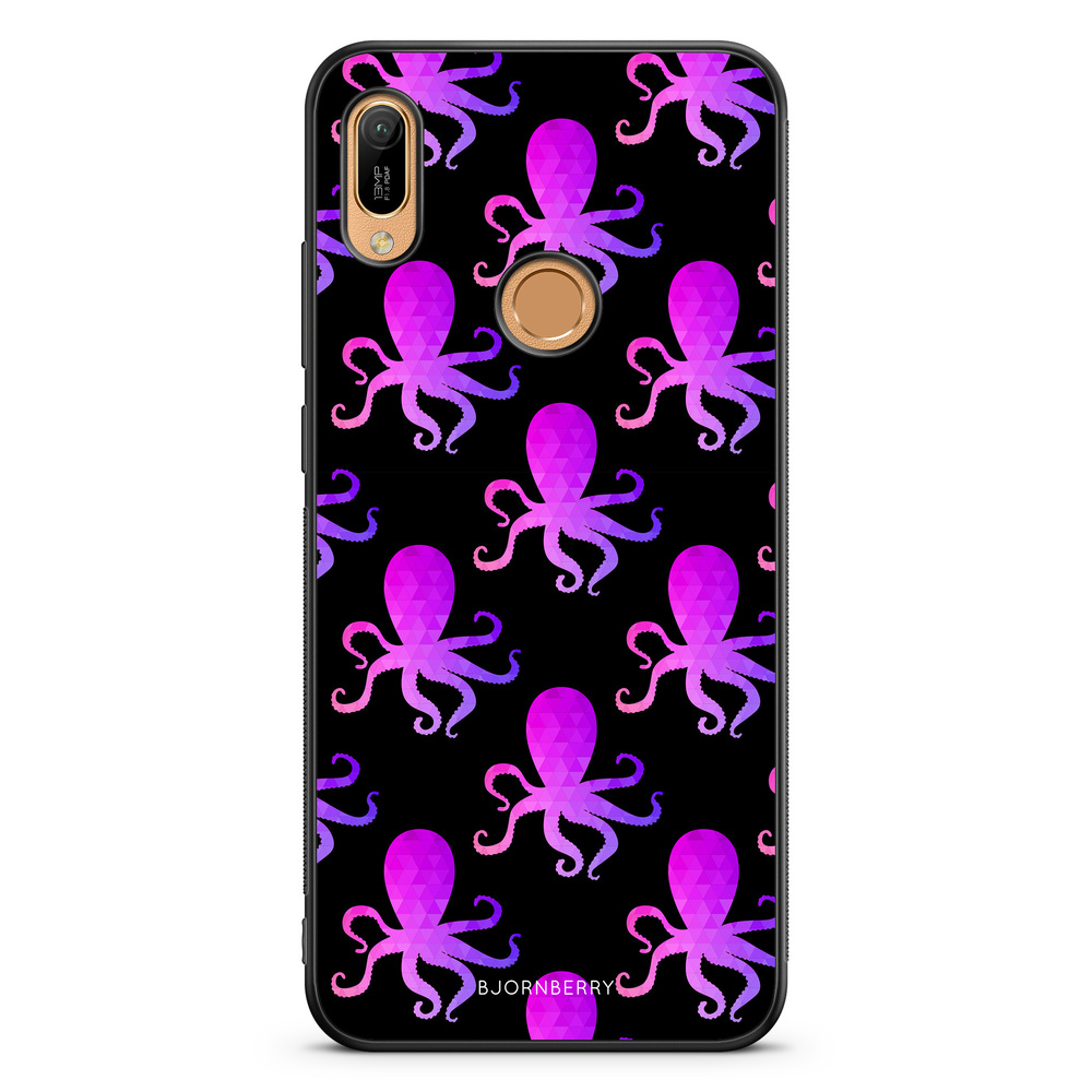 Huawei Y6 2019 Case - Octopus Pattern
