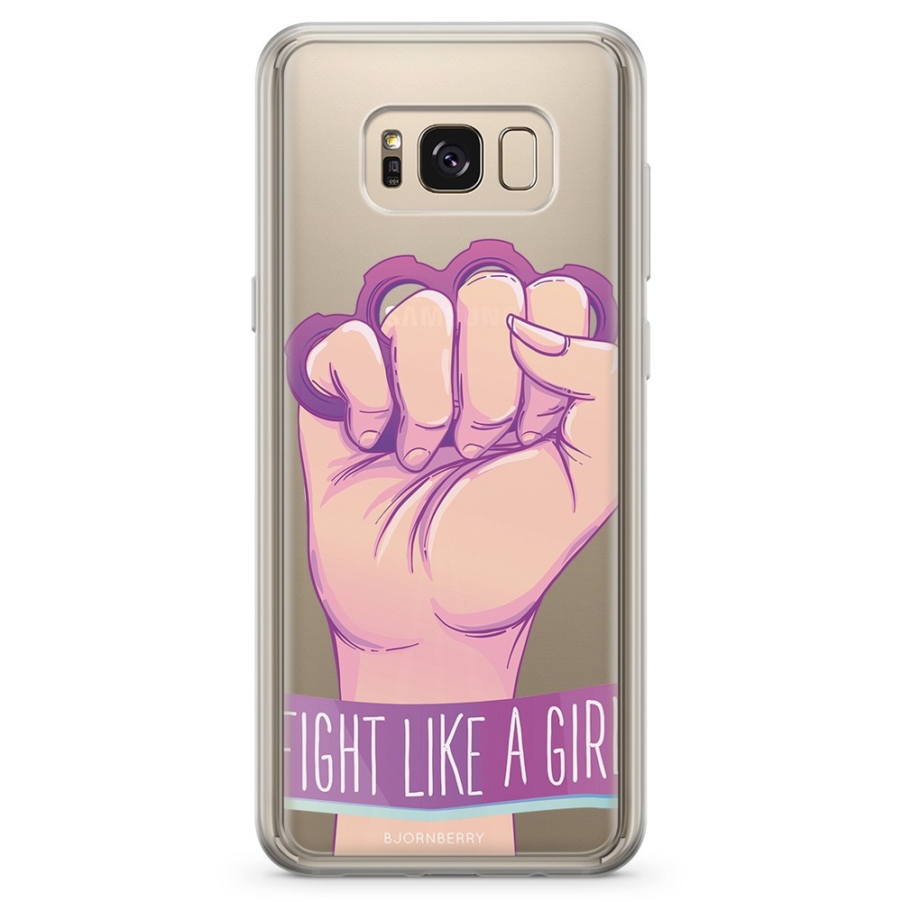 Samsung Galaxy S8 Plus Fashion Skal - Fight Like A Girl