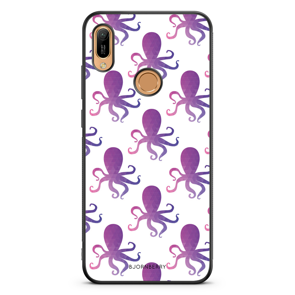 Huawei Y6 2019 Case - Octopus Pattern