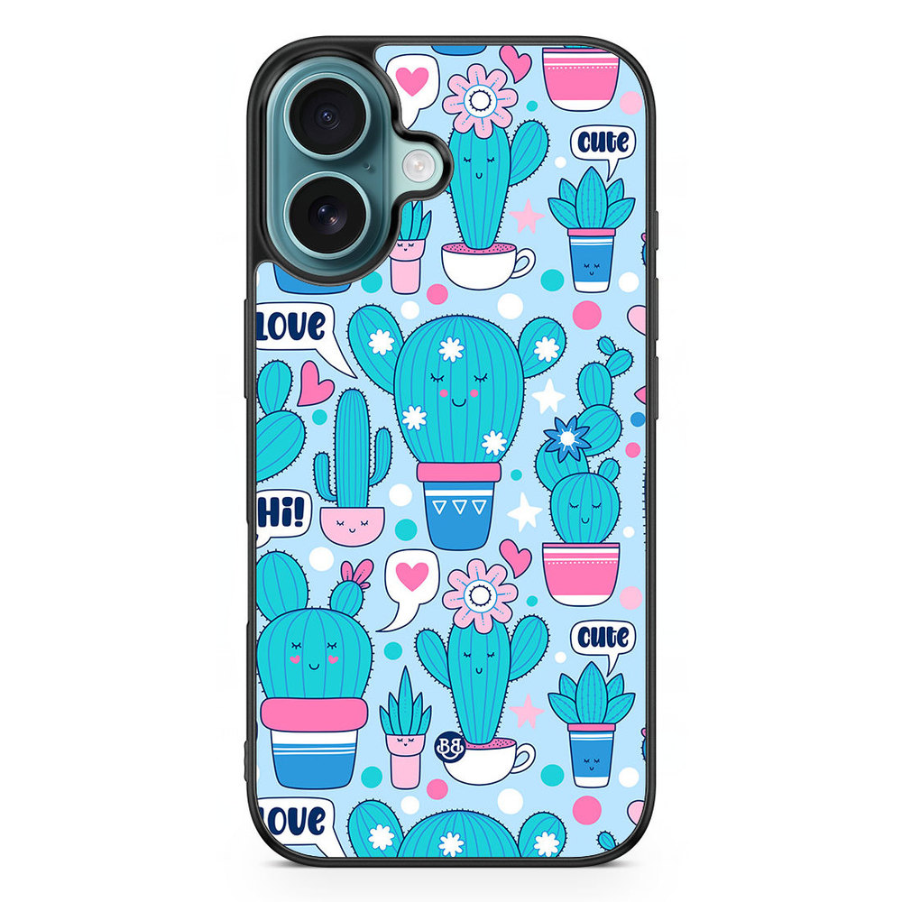 iPhone 16 Case - Cute Cactus