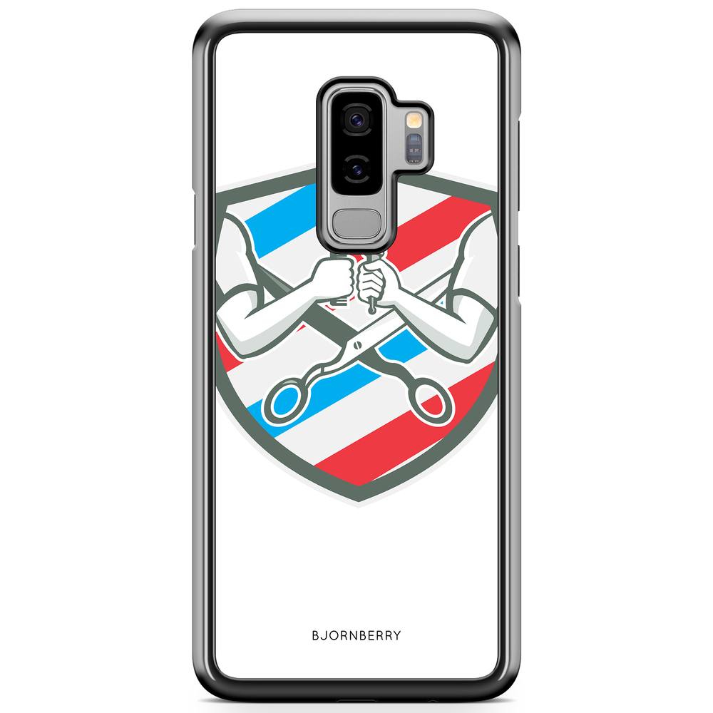 Samsung Galaxy S9 Plus Case - Barber Logo