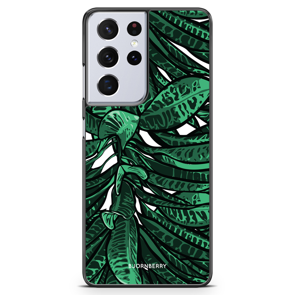 Samsung Galaxy S21 Ultra Case - Tropical Leaves