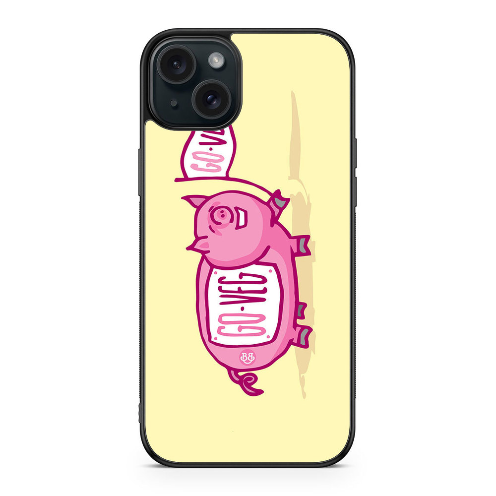 iPhone 15 Plus Case - Pink Pig