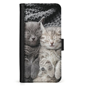 Samsung Galaxy S24 Plus Wallet Case - Resting Cats