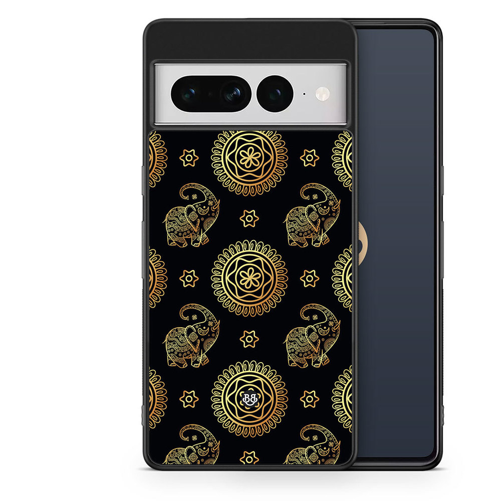 Google Pixel 7 Pro Case - Elephant Gold