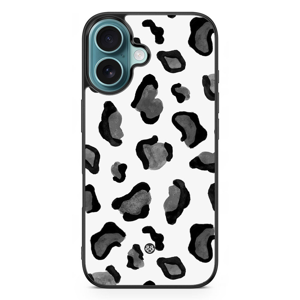 iPhone 16 Case - Grey Leopard