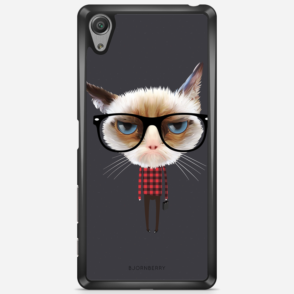 Sony Xperia X Performance Skal - Hipster Katt