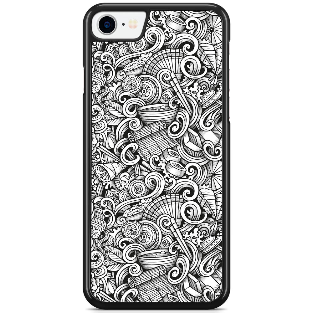 iPhone 8 / iPhone SE (2022/2020) Case - Japanese Pattern
