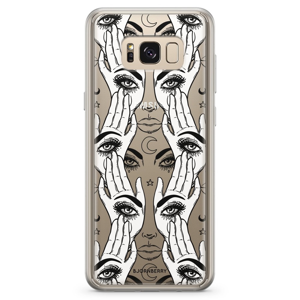 Samsung Galaxy S8 Plus Fashion Skal - Ögon & Händer