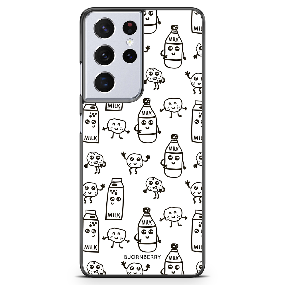 Samsung Galaxy S21 Ultra Case - Milk and Cookies