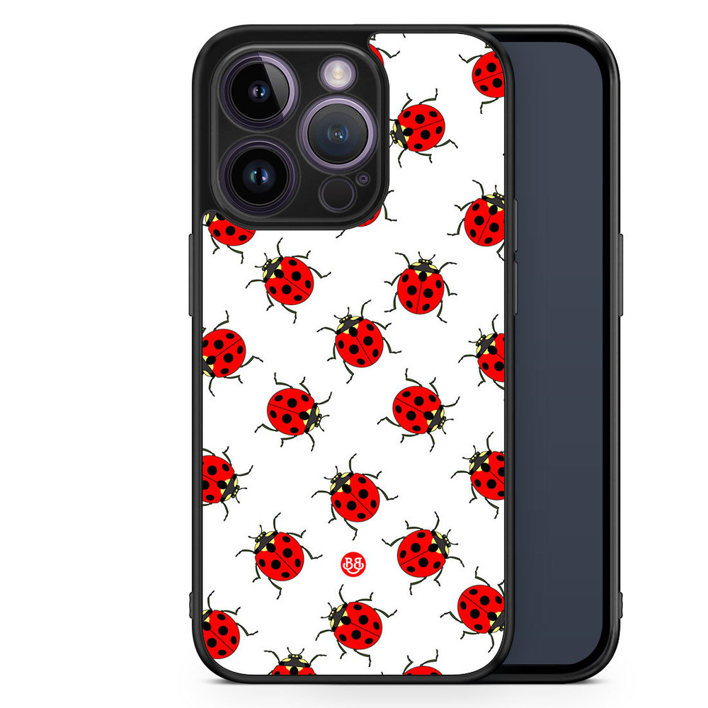 iPhone 14 Pro Case - Ladybugs