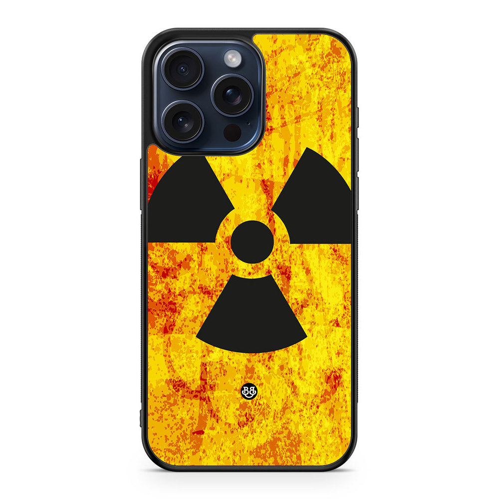 iPhone 15 Pro Max Case - Radioactive Sign