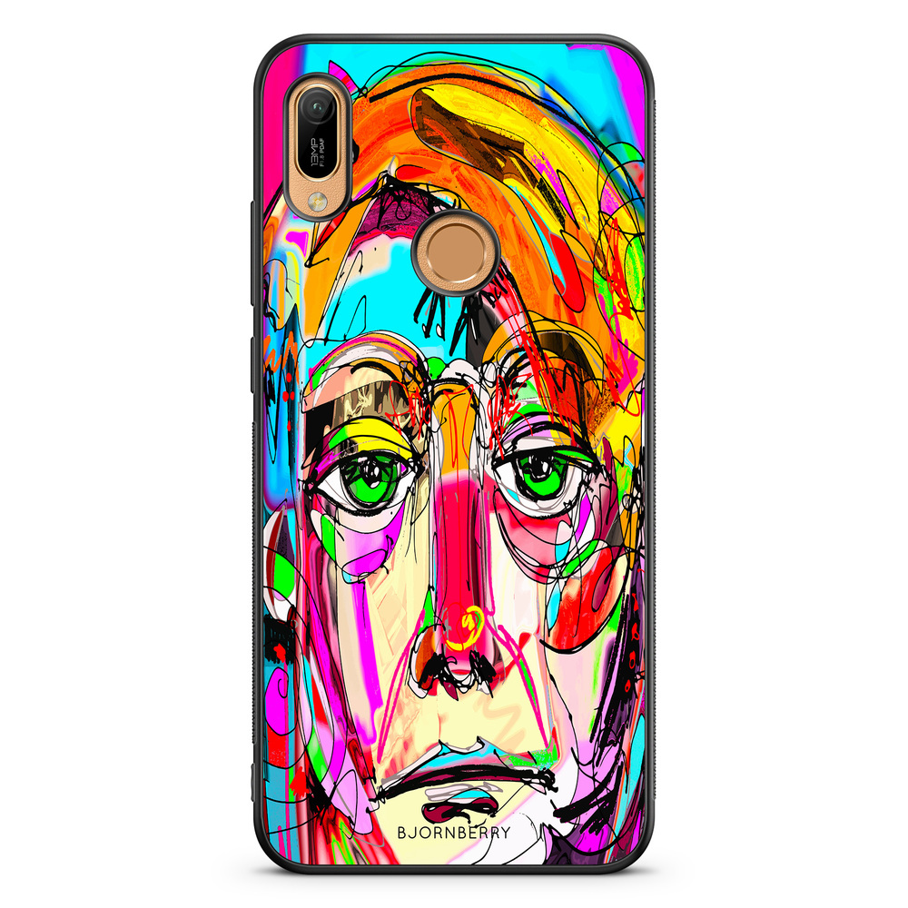 Huawei Y6 2019 Case - Abstract Portrait
