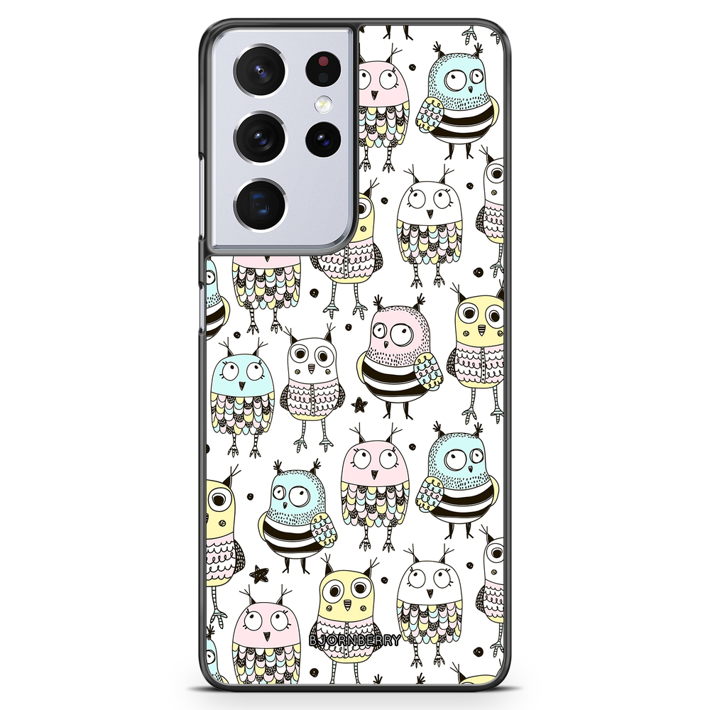 Samsung Galaxy S21 Ultra Case - Cute Owls