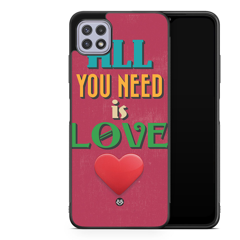 Samsung Galaxy A22 4G Case - All You Need Is Love