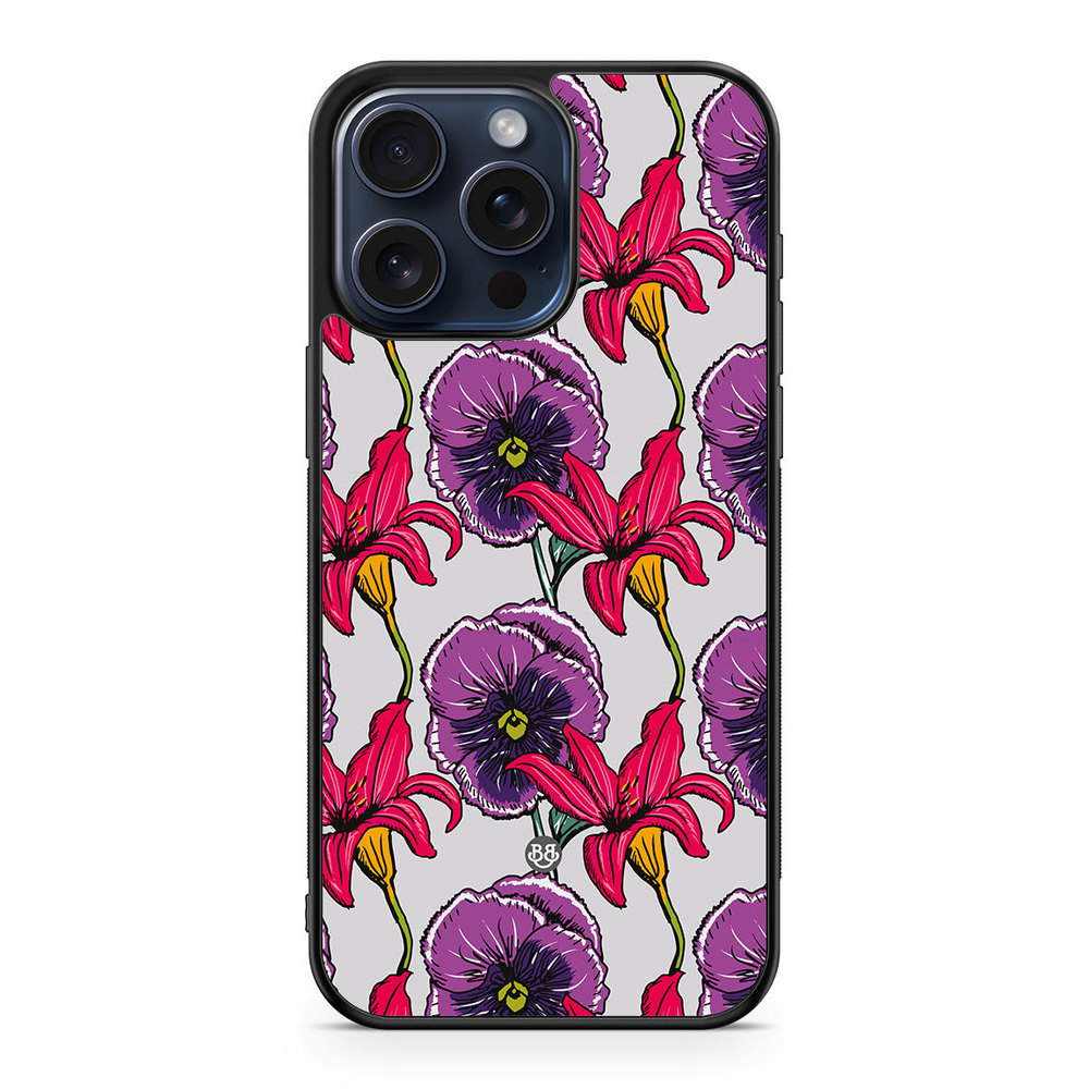 iPhone 15 Pro Max Case - Flowers