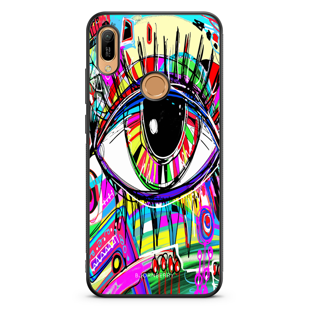 Huawei Y6 2019 Case - Abstract Eye