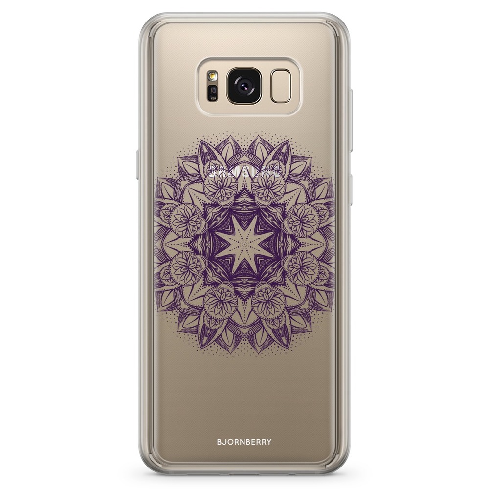 Samsung Galaxy S8 Plus Fashion Case - Purple Mandala