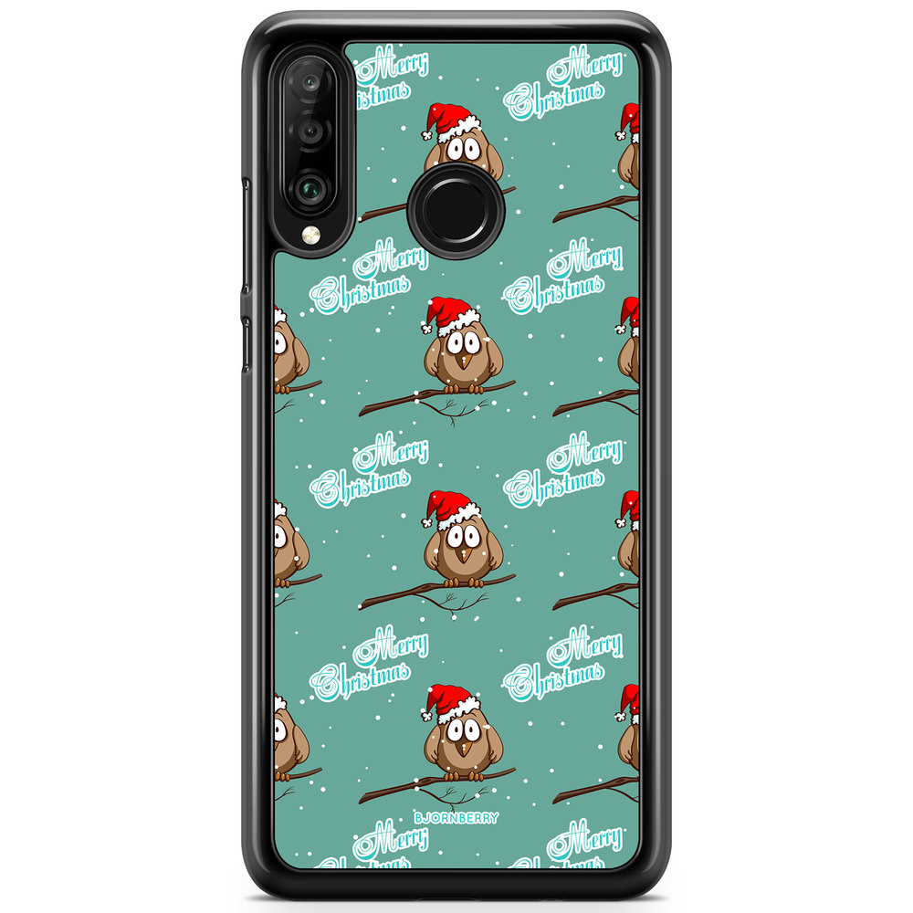 Huawei P30 Lite Case - Xmas Sparrows