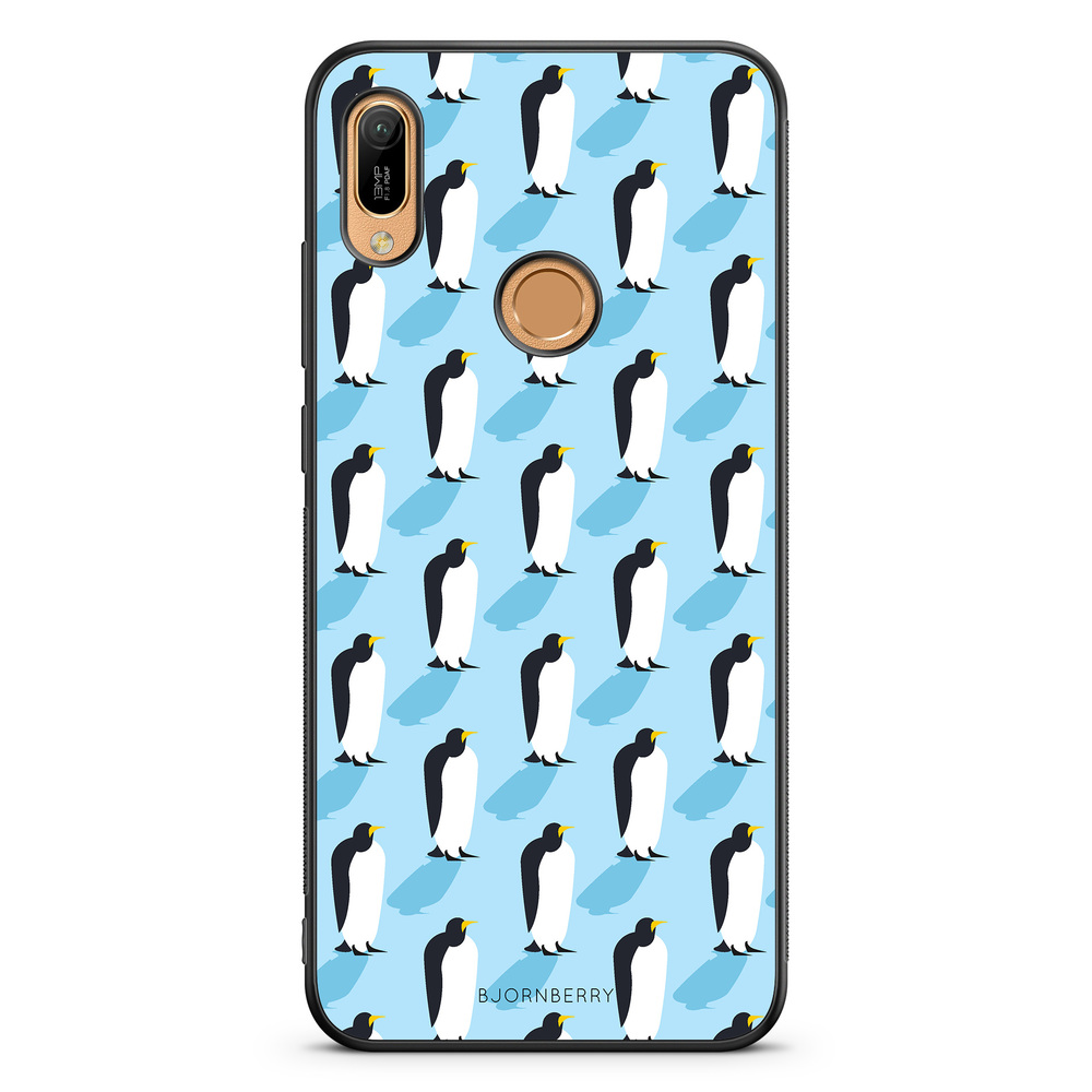 Huawei Y6 2019 Case - Penguins