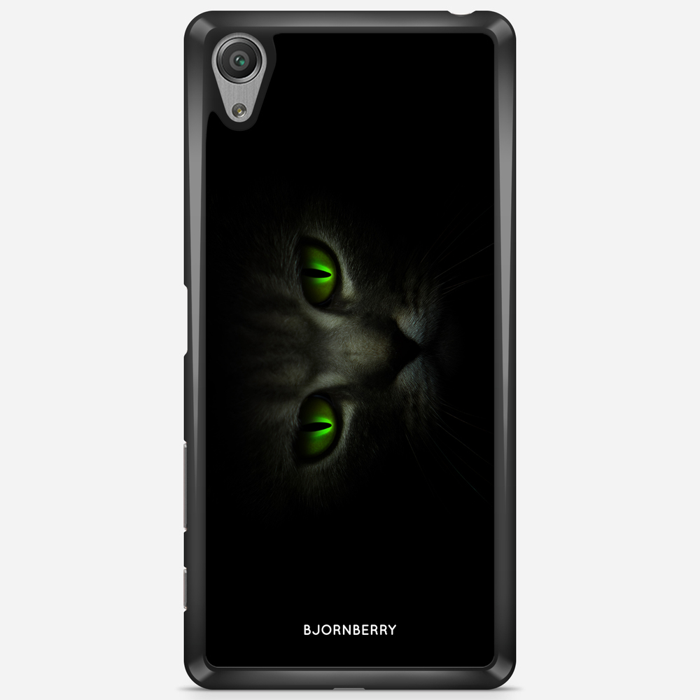 Sony Xperia X Performance Case - Green Cat Eyes