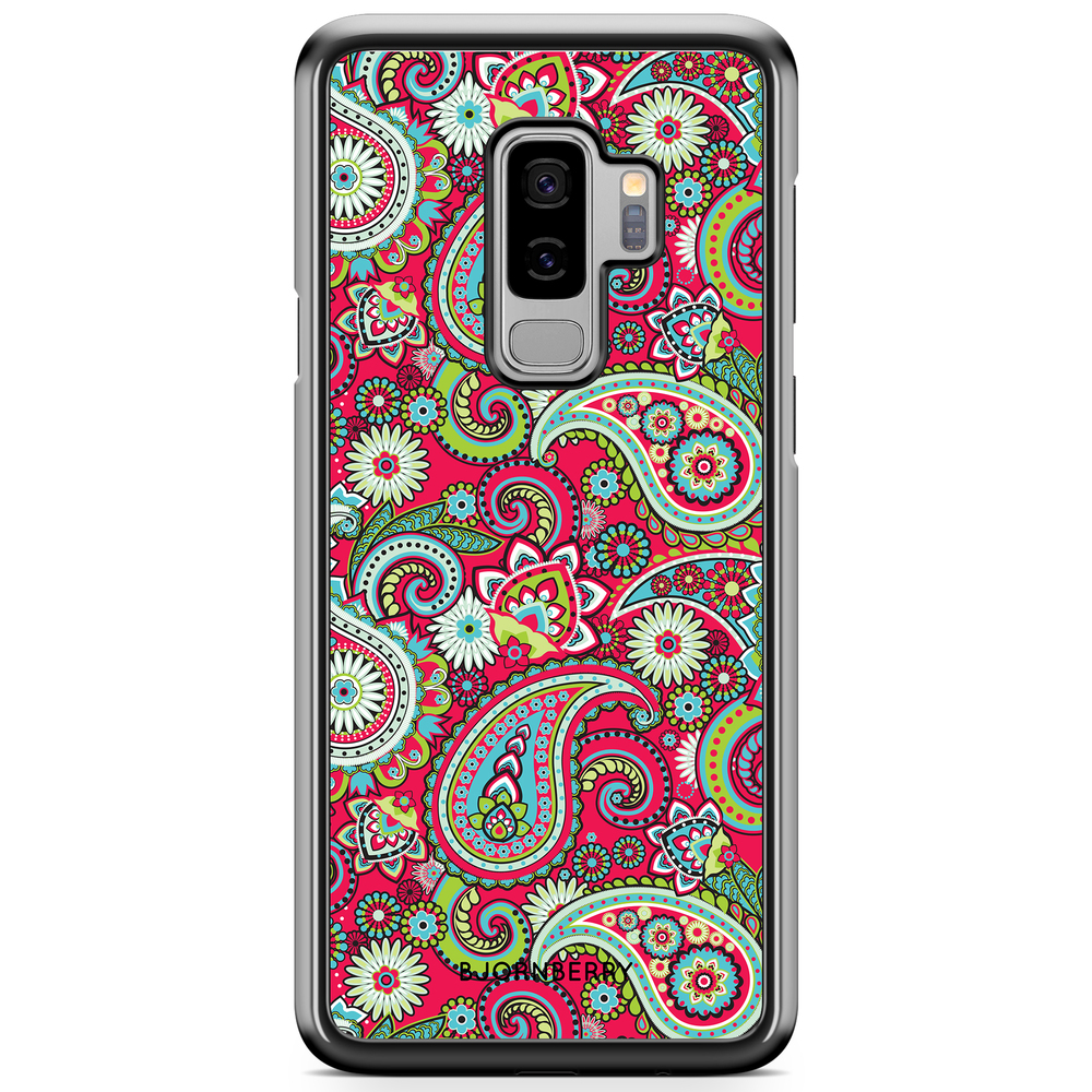 Samsung Galaxy S9 Plus Case - Red Paisley