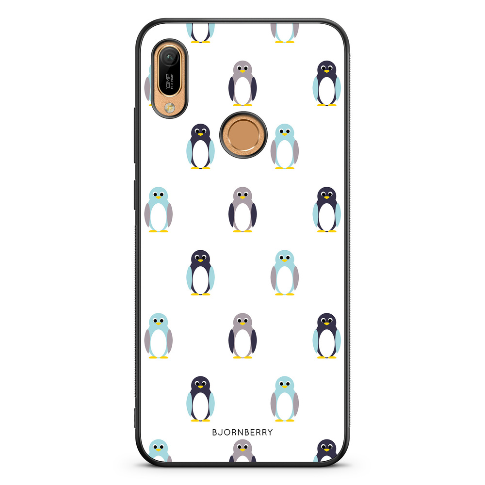 Huawei Y6 2019 Case - Penguins