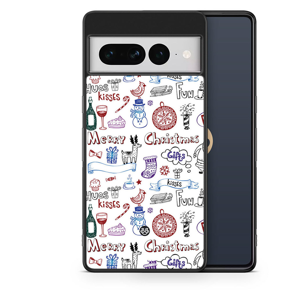 Google Pixel 7 Pro Case - Merry Christmas
