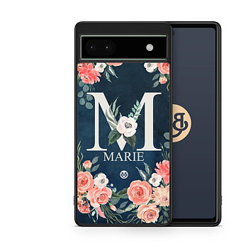 Google Pixel 6a Custom Skal - Monogram Namn