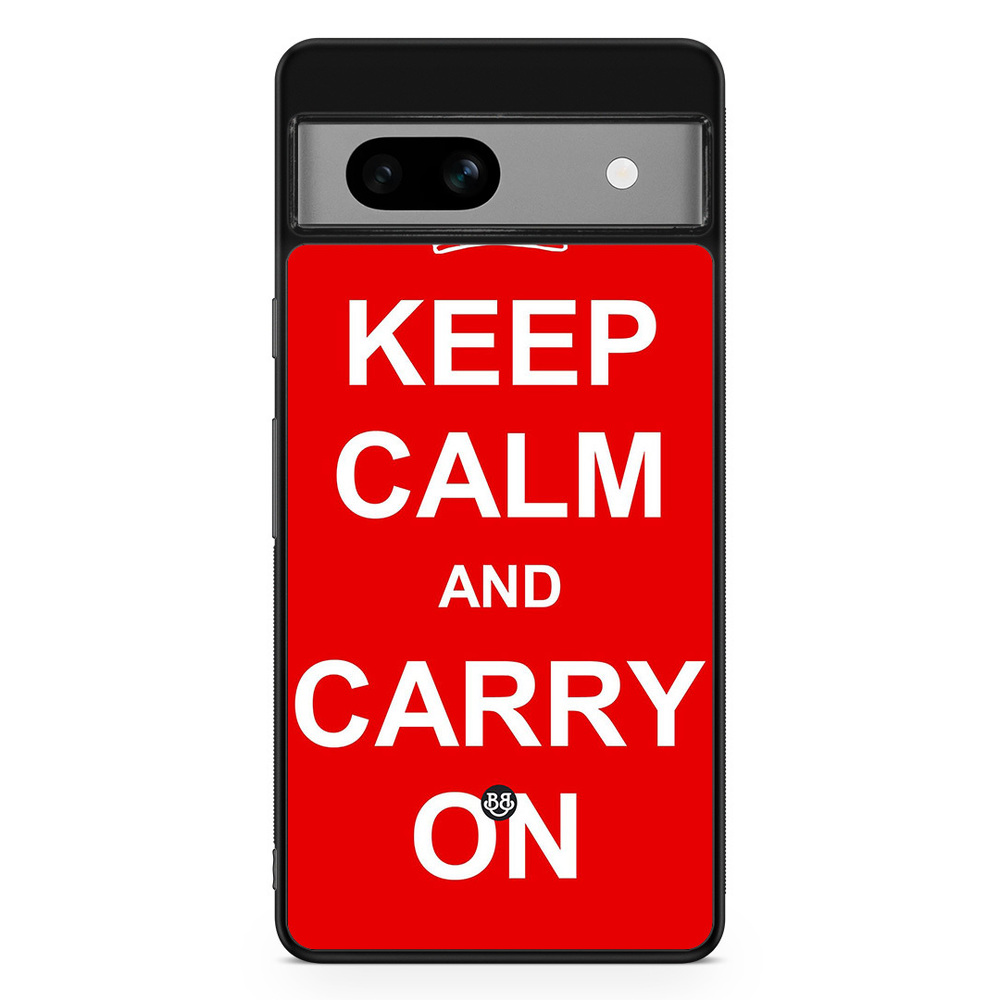 Google Pixel 7a Case - Keep calm carry on
