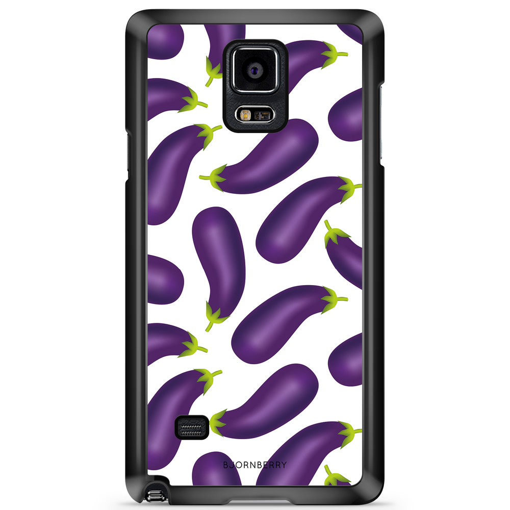 Samsung Galaxy Note 4 Case - Eggplant Pattern