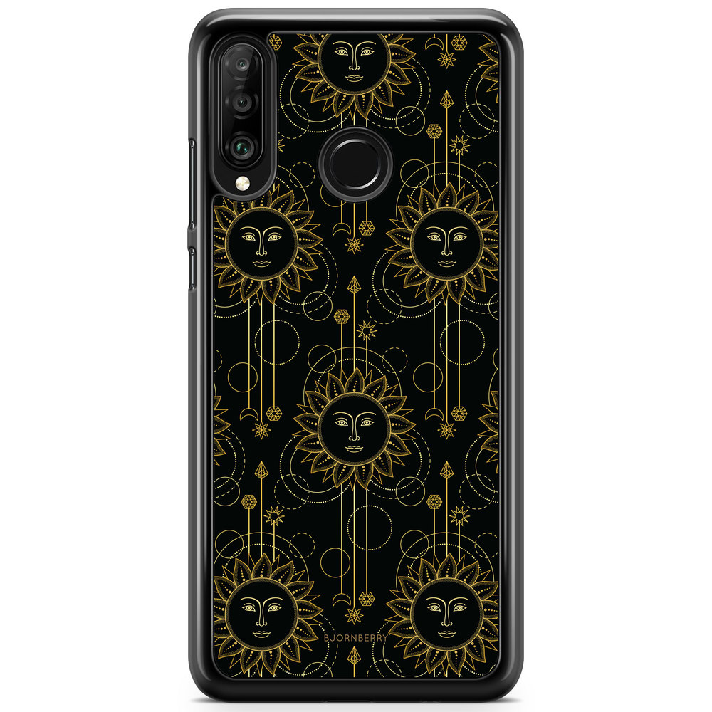 Huawei P30 Lite Case - Gold Suns