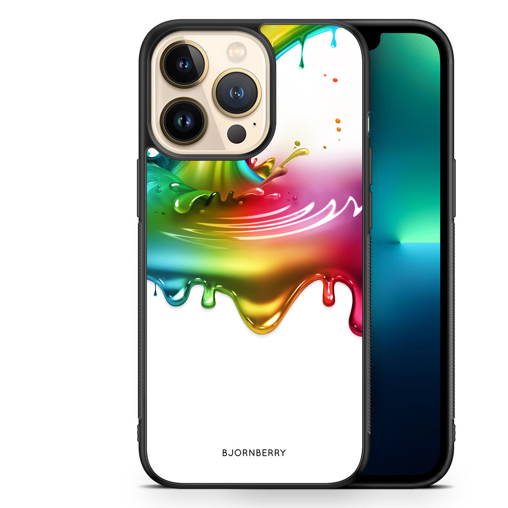 iPhone 13 Pro Case - Rainbow Splash