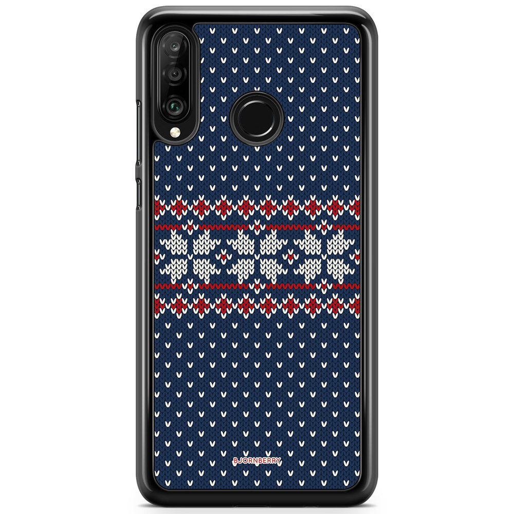 Huawei P30 Lite Case - Knitted Xmas