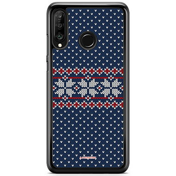 Huawei P30 Lite Skal - Stickad Jul