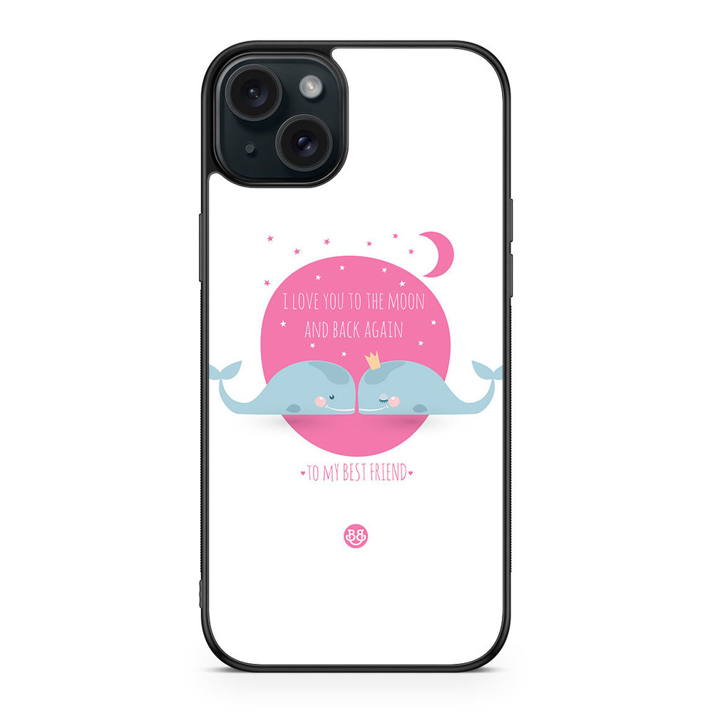 iPhone 15 Plus Case - Love You To The Moon